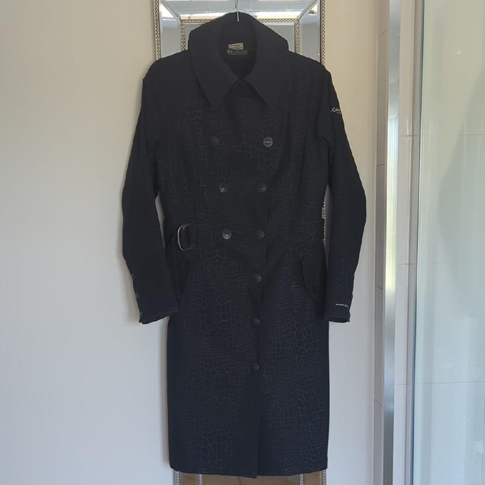 Elegant Black Trench Coat